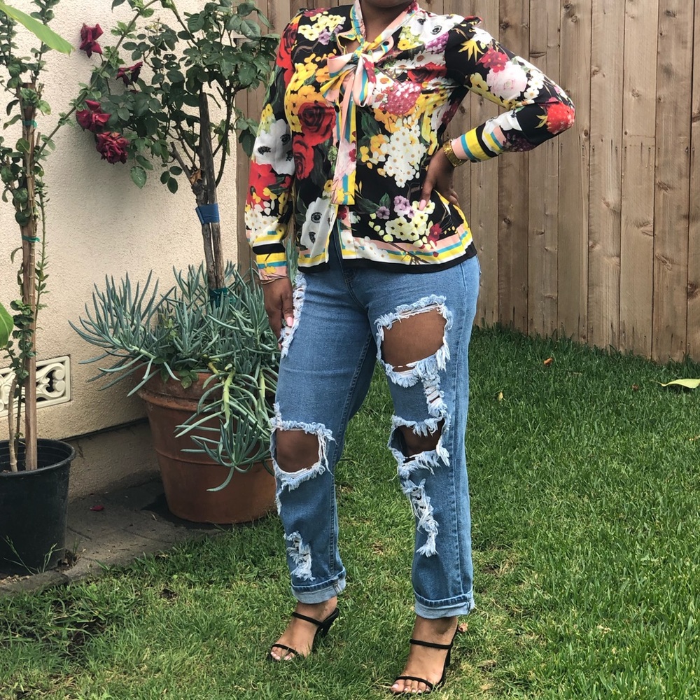 Colorful blouse